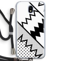 Pop Art #5: Samsung Galaxy J5 (2017) Transparant Hoesje met koord