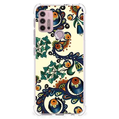 Anti Shock Case Motorola Moto G30 | G20 | G10 Barok Flower Anti Shock Case Motorola Moto G30 | G20 | G10 Barok Flower