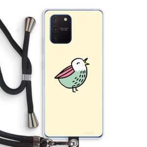 Birdy: Samsung Galaxy Note 10 Lite Transparant Hoesje met koord