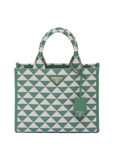 Prada petit sac cabas Symbole - Vert