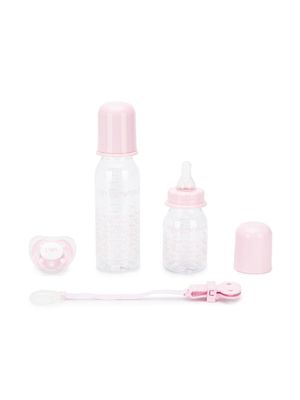 Emporio Armani Kids set de biberon et tétine - Rose