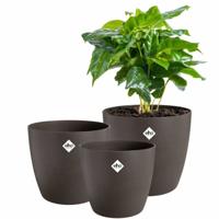 Pottenset Elho Plastic Cirkelvormig 3 Onderdelen