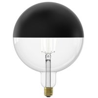 Lichtbron Kopspiegellamp XL 20 cm Zwart E27 - thumbnail