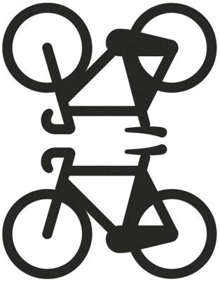 REFLECTIVE BERLIN Refl.strip refl.berlin decals bike black