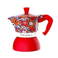Italiaanse Koffiepot Bialetti 0005337 Rood Aluminium 2 Koppar