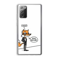 GSM secure: Samsung Galaxy Note 20 / Note 20 5G Transparant Hoesje