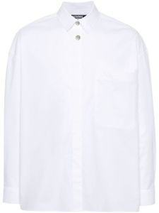 Jacquemus chemise La Chemise Manches Longues - Blanc