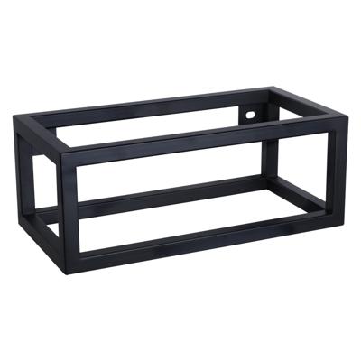 Differnz handdoekhouder voor fontein | mat zwart | 40 x 22 x 15.5 cm