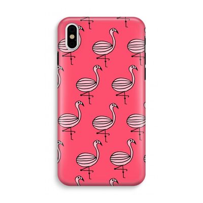 Flamingo: iPhone XS Tough Case