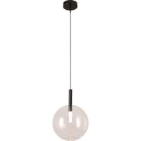 Masterlight Hanglamp Ø 24cmLido Ball zwart met helder glas - 2860-05-00-2