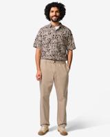 HEMA Herenbroek Bas regular fit beige (beige)