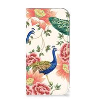 Smartphone hoesje voor iPhone 16 Pro Pink Peacock