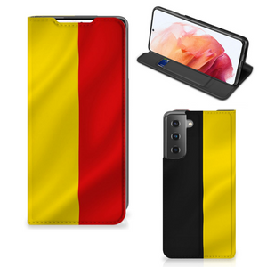 Samsung Galaxy S21 Standcase Belgische Vlag