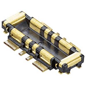 Molex 5054760810 Mezzanineconnector Totaal aantal polen: 8 Rastermaat: 0.4 mm Inhoud: 1 stuk(s) Tape on Full reel