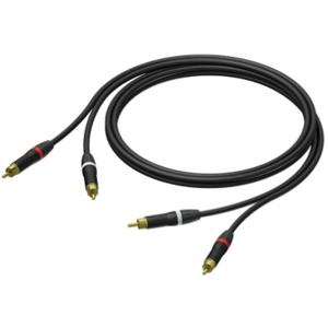 Procab PRA800/5 Prime tulpkabel 2x RCA male - 2x RCA male 5 m