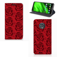Motorola Moto G6 Smart Cover Red Roses - thumbnail