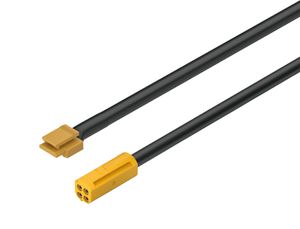 aansluitsnoer 200 cm 12V systeem Multiwit oranje aansluiting