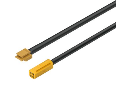 aansluitsnoer 200 cm 12V systeem Multiwit oranje aansluiting