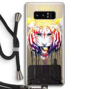 Fading: Samsung Galaxy Note 8 Transparant Hoesje met koord