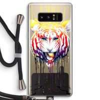 Fading: Samsung Galaxy Note 8 Transparant Hoesje met koord