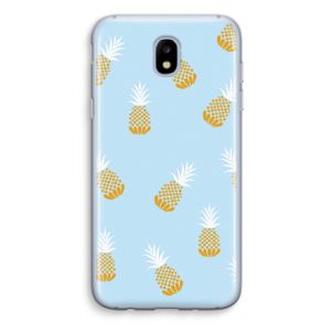 Ananasjes: Samsung Galaxy J5 (2017) Transparant Hoesje