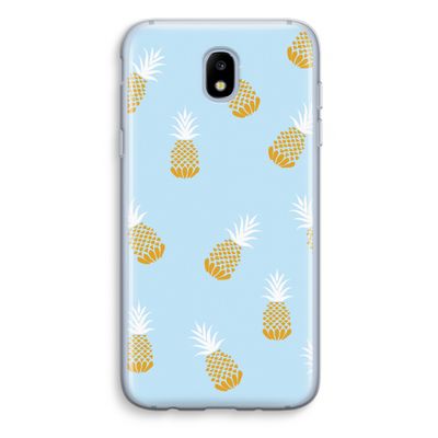 Ananasjes: Samsung Galaxy J5 (2017) Transparant Hoesje