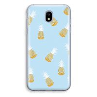 Ananasjes: Samsung Galaxy J5 (2017) Transparant Hoesje Ananasjes: Samsung Galaxy J5 (2017) Transparant Hoesje