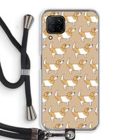 Doggy: Huawei P40 Lite Transparant Hoesje met koord
