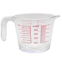 Gerimport Keuken maatbeker/mengbeker - glas - transparant - 500 ml - schenktuit
