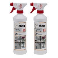 Moeller Hmk onderhoudsspray allesreiniger tbv natuursteen/composiet 0.5 liter 2 stuks 2x p301.05