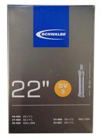 Schwalbe binnenband DV8 22 x 1 3/8 (28/44 489/484) DV 32 mm - thumbnail