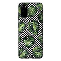 Geometrische jungle: Samsung Galaxy S20 Tough Case