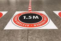 Vloersticker 130x150 cm
