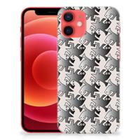 iPhone 12 Mini | TPU Hoesje | Salamander Grey iPhone 12 Mini | TPU Hoesje | Salamander Grey