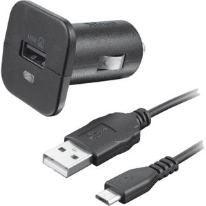 Trust 5W Car Charger met Micro-USB-kabel oplader 19347