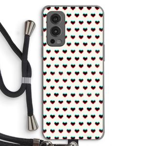 Hartjes: OnePlus Nord 2 5G Transparant Hoesje met koord