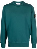 Stone Island sweat en coton à patch Compass - Vert