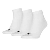 Sportsokken Puma QUARTER PLAIN 3P 701230337 300 Wit 3 paar Schoenmaat 39-42