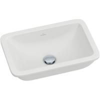 Villeroy & Boch Loop en Friends onderbouwwastafel 45x28cm zonder overloop zonder kraangat ceramic+ wit 616311R1