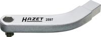 HAZET Deurscharnier-insteekgereedschap · gebogen bithouder 2597 · 9 x 12 mm insteekvierkant massief · Binnen-TORX®-profiel, 5/16 inch (8 mm) zeskant