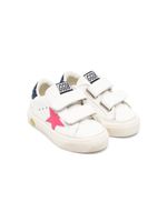 Golden Goose Kids star-patch low-top sneakers - Blanc