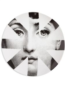 Fornasetti assiette décorative Tema e Variazioni N.48 - Blanc