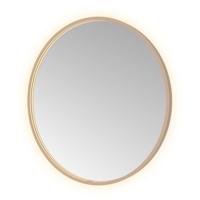 Hotbath &More Mirrors Round LED Badkamerspiegel - Rond - 80 cm - Geborsteld Koper Pvd