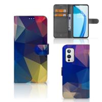 OnePlus 9 | Book Case | Polygon Dark