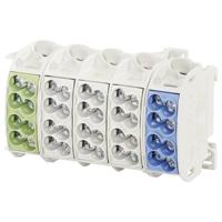 Hensel 2600137 Hoofdleiding vertakkingsklem 3-kleurig 5-polig Geleidertype: L, N, PE