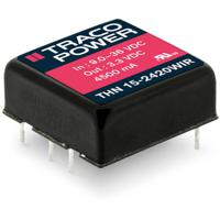 TracoPower THN 15-7211WIR DC/DC-converter, print 72 V/DC +5 V/DC 3 A 15 W Aantal uitgangen: 1 x Inhoud 1 stuk(s) - thumbnail