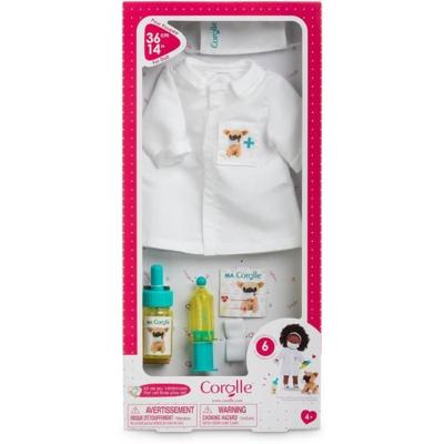 Poppenaccessoires - COROLLE - Dierenartsspeelset - Voor pop van 36 cm - 6 accessoires - Vanaf 4 jaar