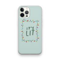 It's Lit: iPhone 12 Pro Transparant Hoesje