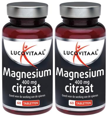 Lucovitaal Magnesium Citraat 400mg Tabletten Lucovitaal Magnesium Citraat 400mg Tabletten