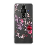 Mooie bloemen: Sony Xperia Pro-I Transparant Hoesje